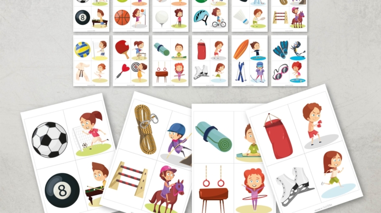 eduakcne karty sport eduakcny material